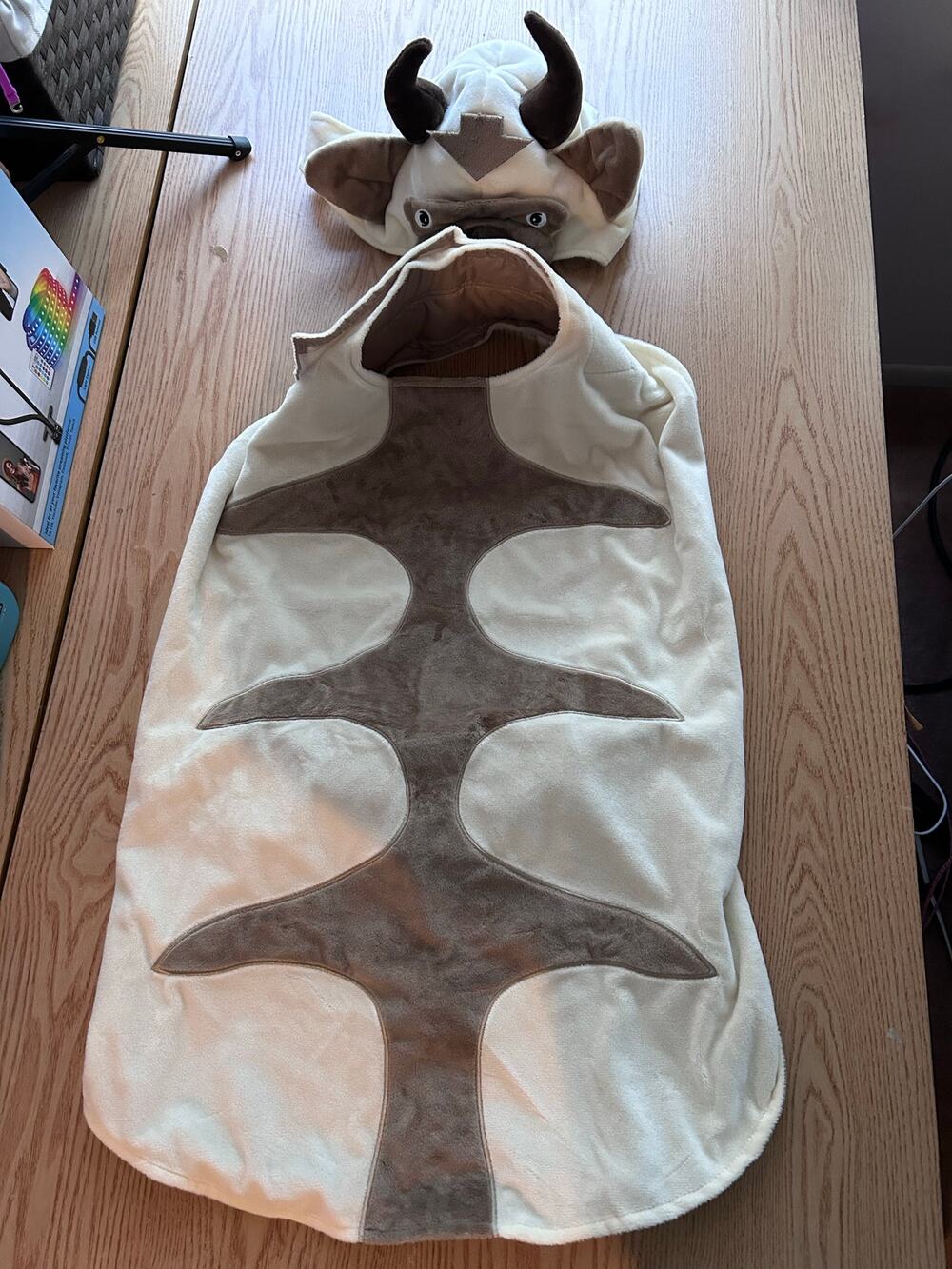 New Doggieđś 2Pc Bull Halloween Costume Size XL 16.5â-19-20âW x 23âL